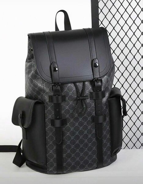 Leather laptop bag