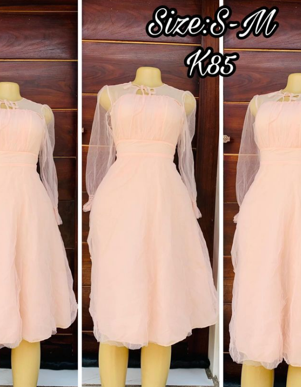 Robe beige 
