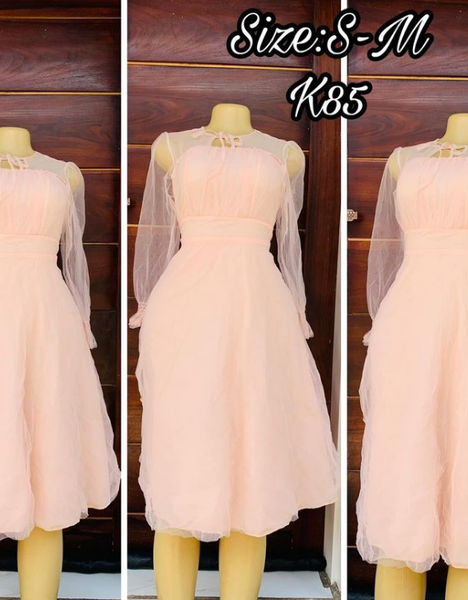 Robe beige 