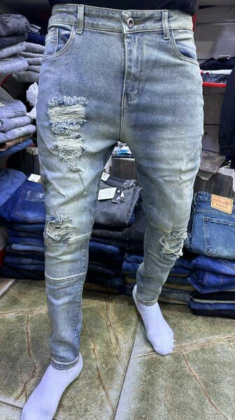 Pantalon jean chic