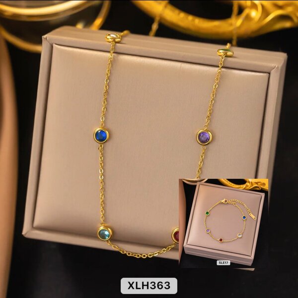 Chaîne + bracelet 