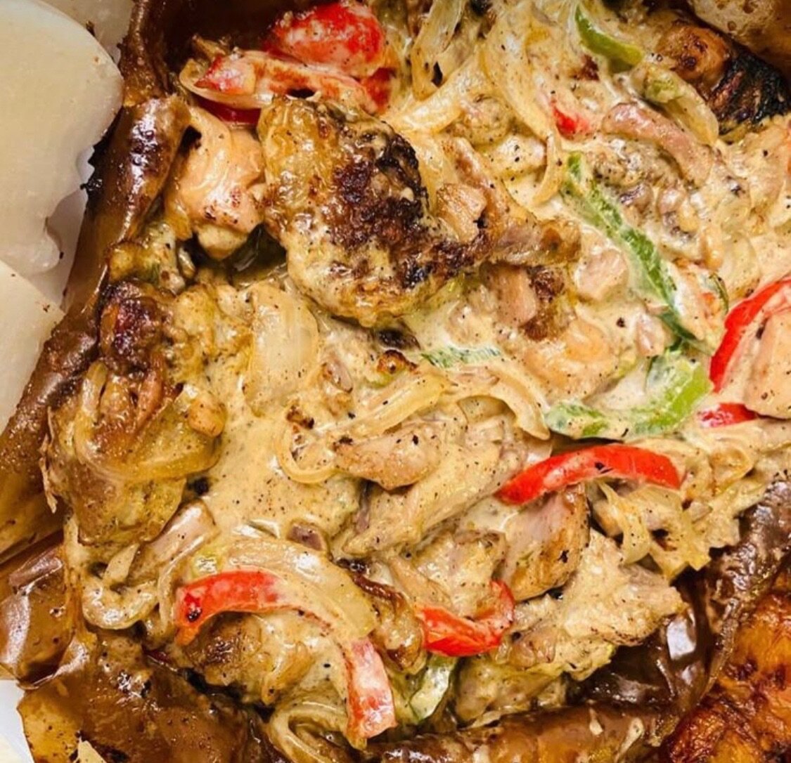 Poulet mayo attieke