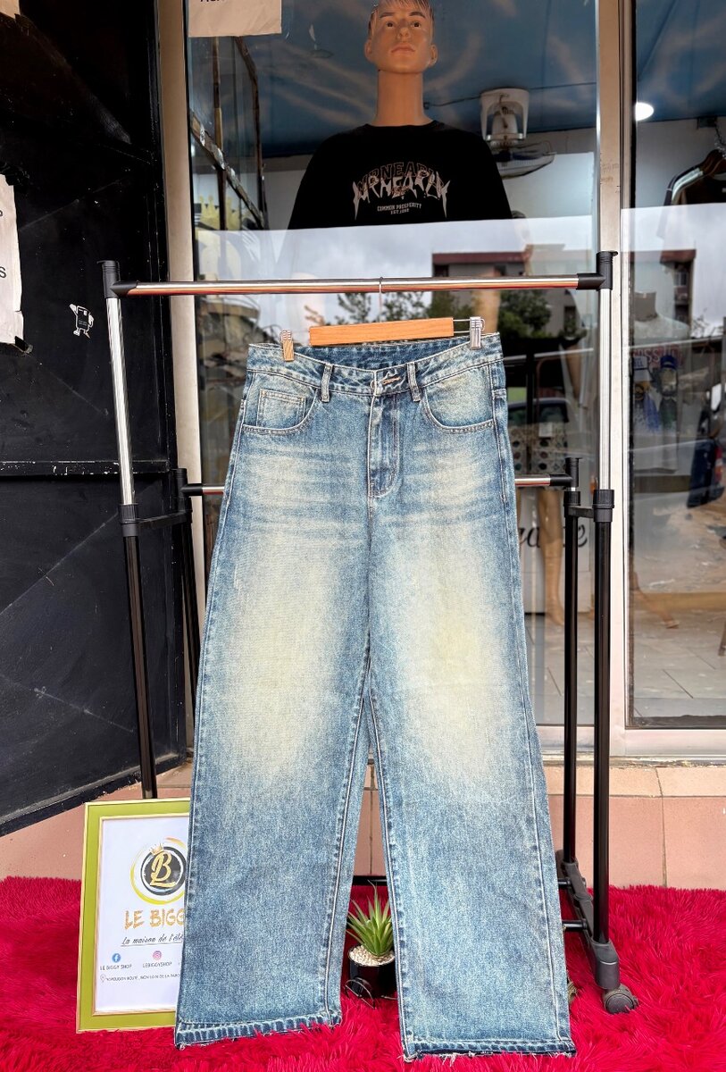 Jeans décontractés unisexes