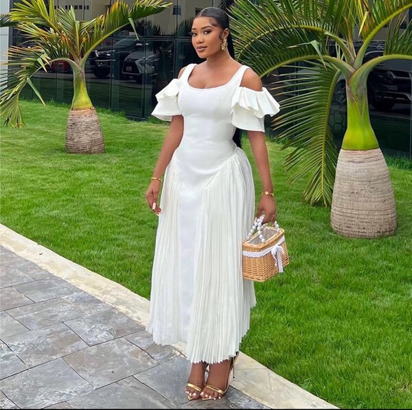 White dress
