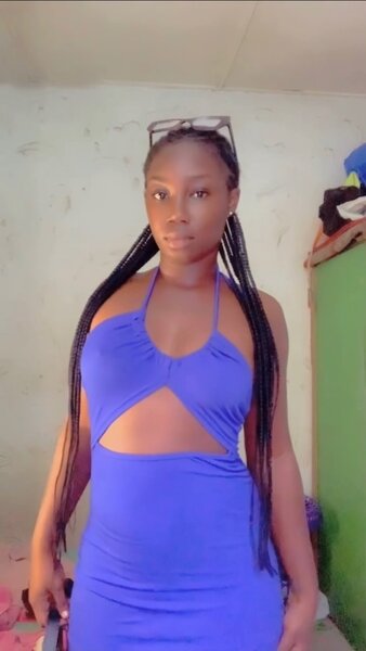 Robe moulante bleue