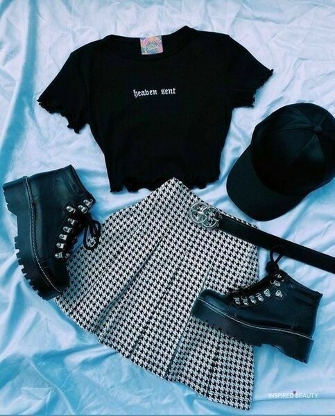 SKIRTS AND TOP