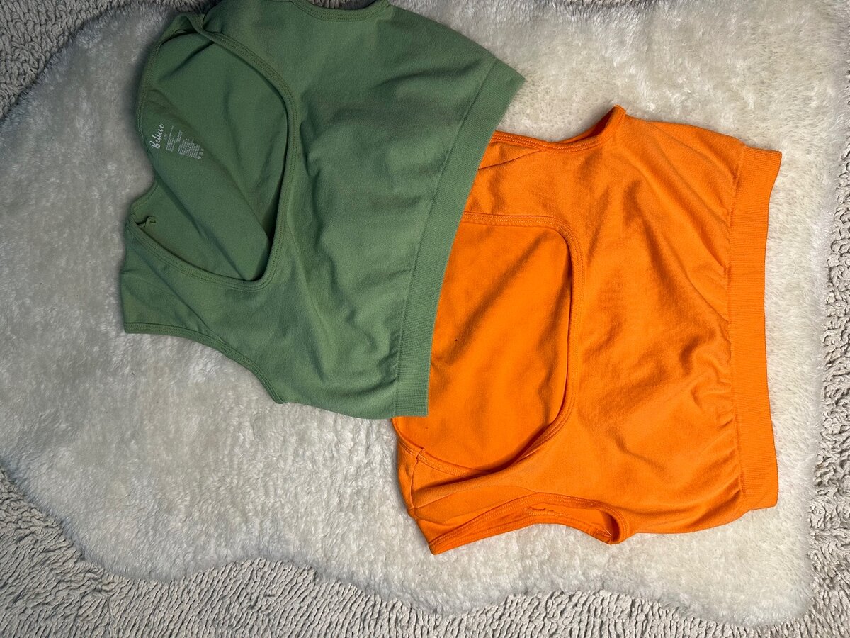 Haut sauté orange