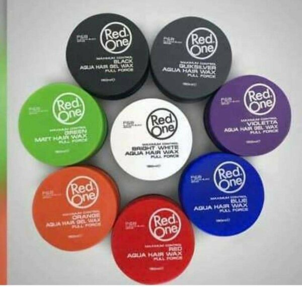 Red Aqua Hair Wax Full Force