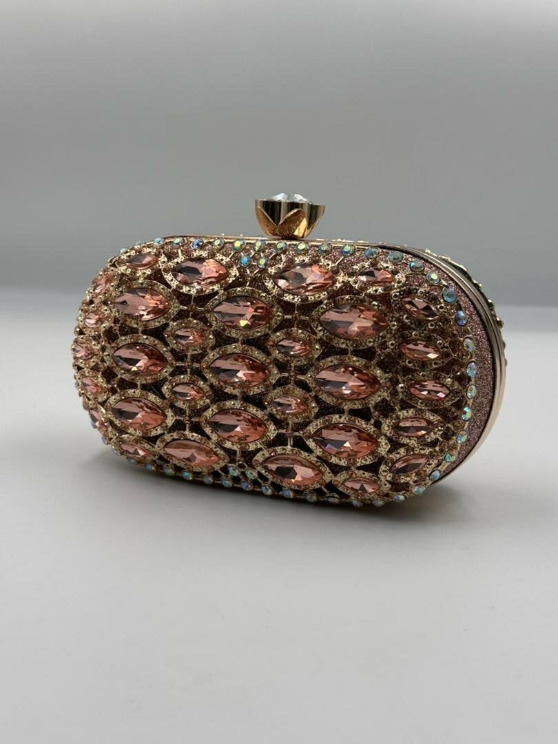 Nude & Gold Purse
