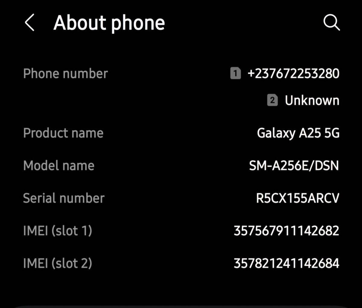Samsung A25