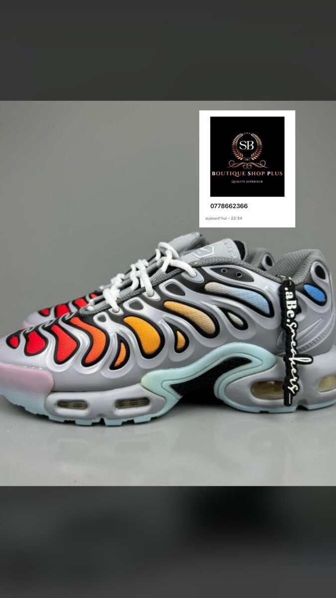Basket nike tn drift authentique avec sa boîte