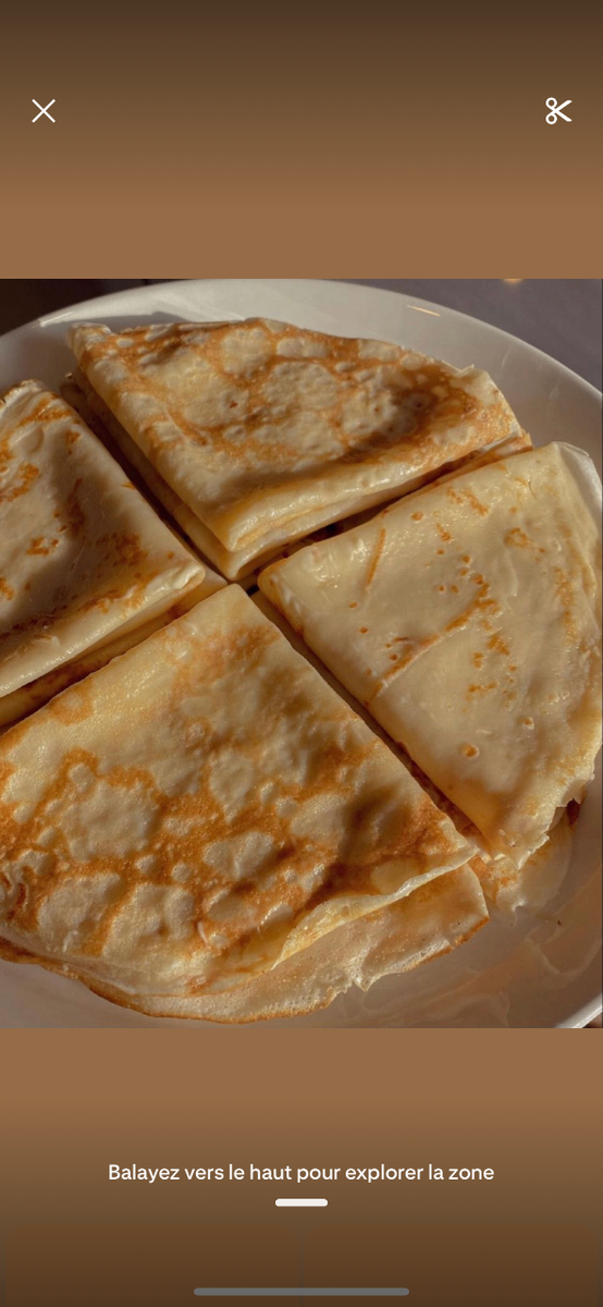 Crêpe nature