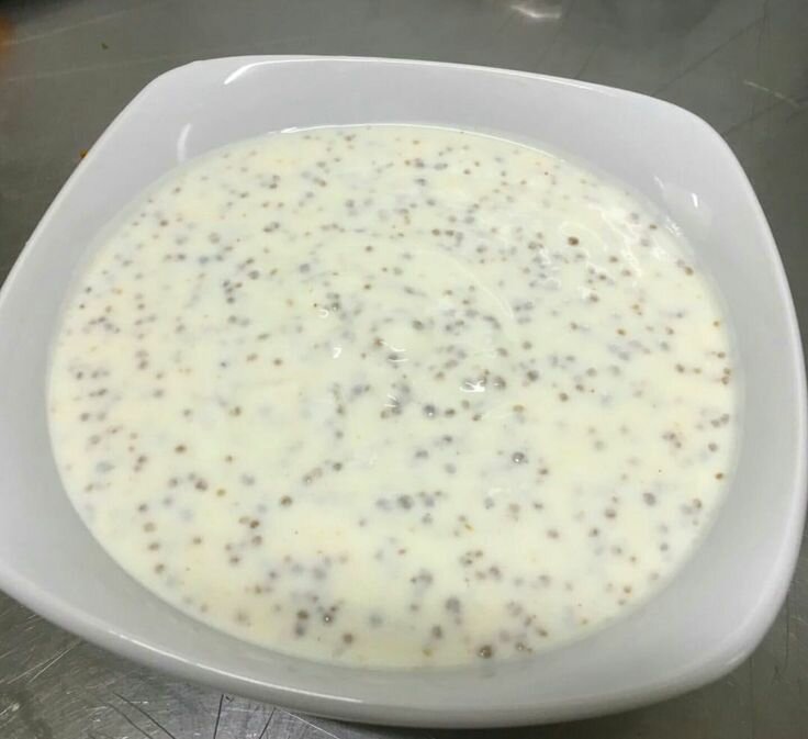 DÉGUÊ à  la semoule de mil