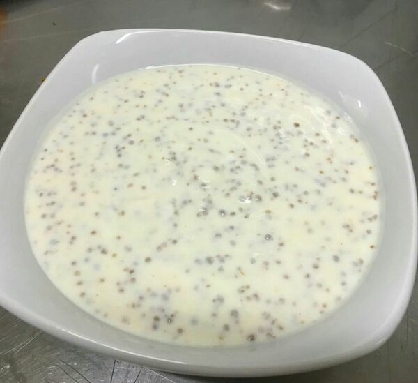 DÉGUÊ à  la semoule de mil
