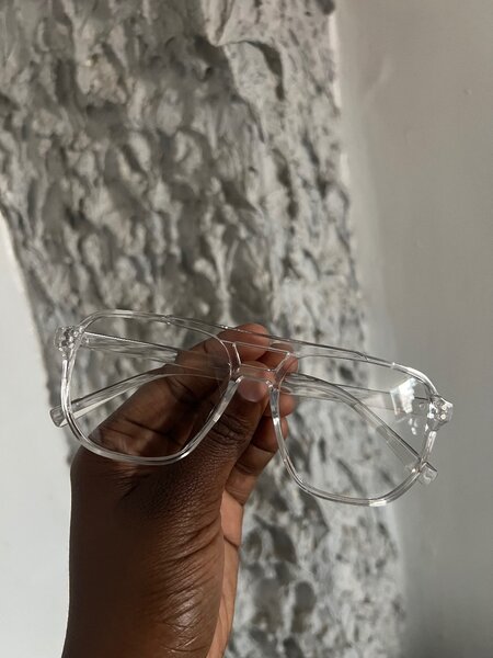 Lunettes Transparentes Modernes