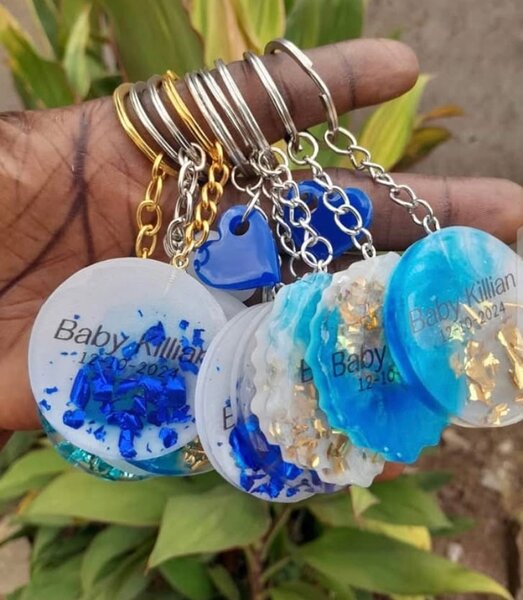 Resin keychains (Keyholders)