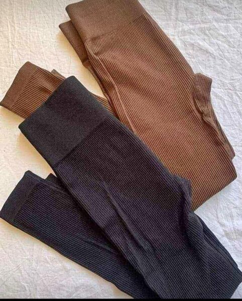 Ribbed leggings