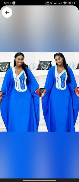 Boubou sénégalais