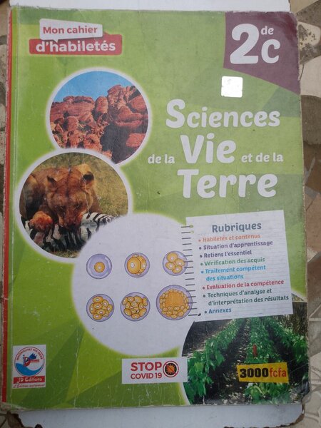 Cahier SVT 2eC Compétences