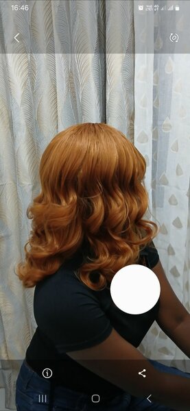 12" inches  remy bouncy fringe