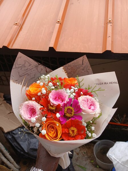 Rose naturelles