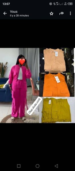 Pantalon et haut