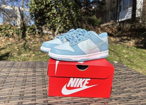 Nike sb blue and white