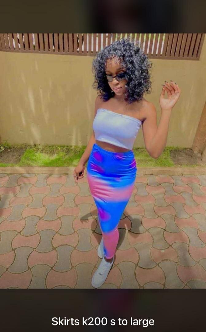 Rainbow skirts