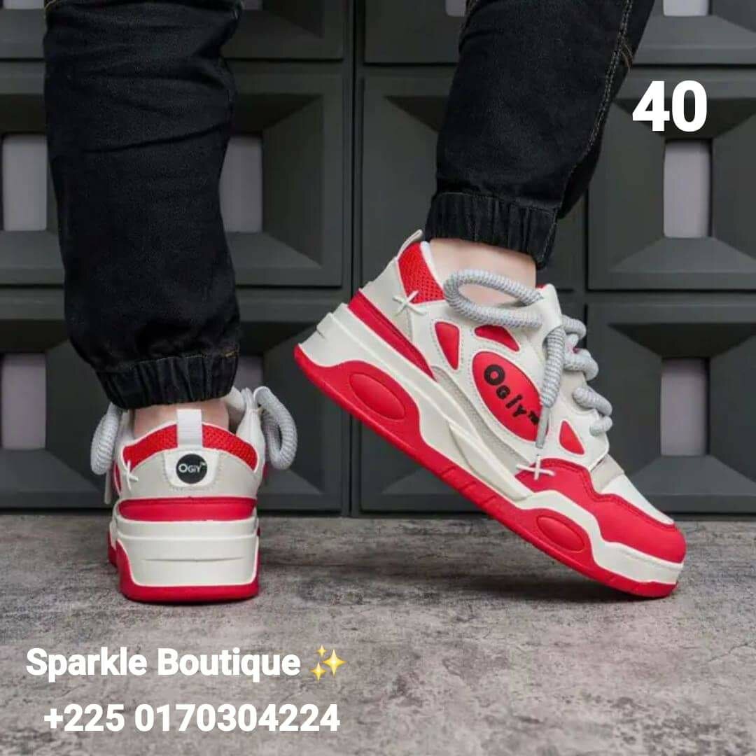 Baskets Rouges mixte OGIY