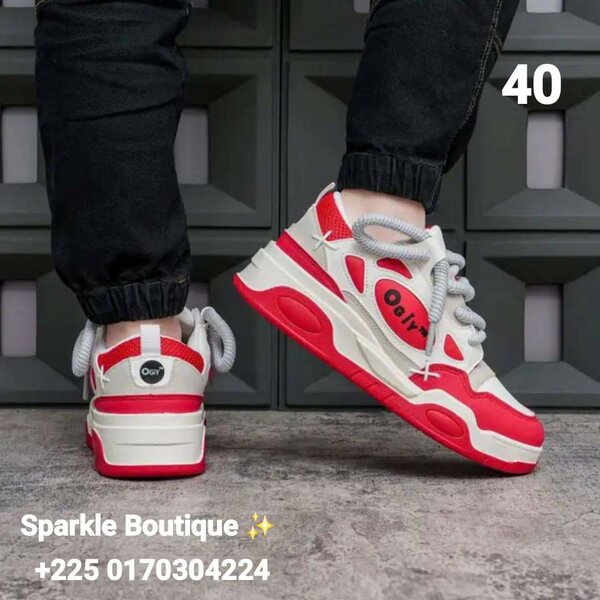 Baskets Rouges mixte OGIY