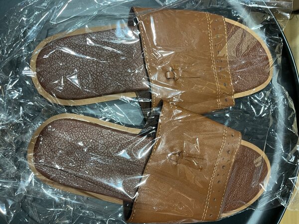 Sandales en cuir