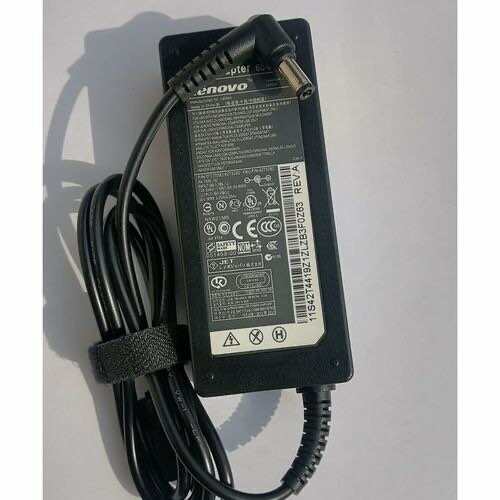 Lenovo Chargeur Lenovo 20V3.25A(5525) + Câble De Chargeur Or