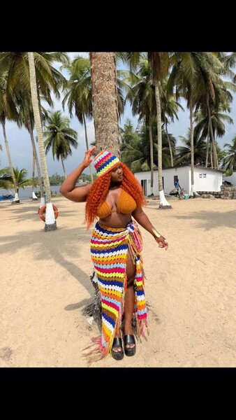 Crochet beach set