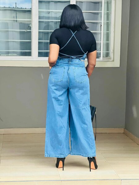 Denim jumpsuits