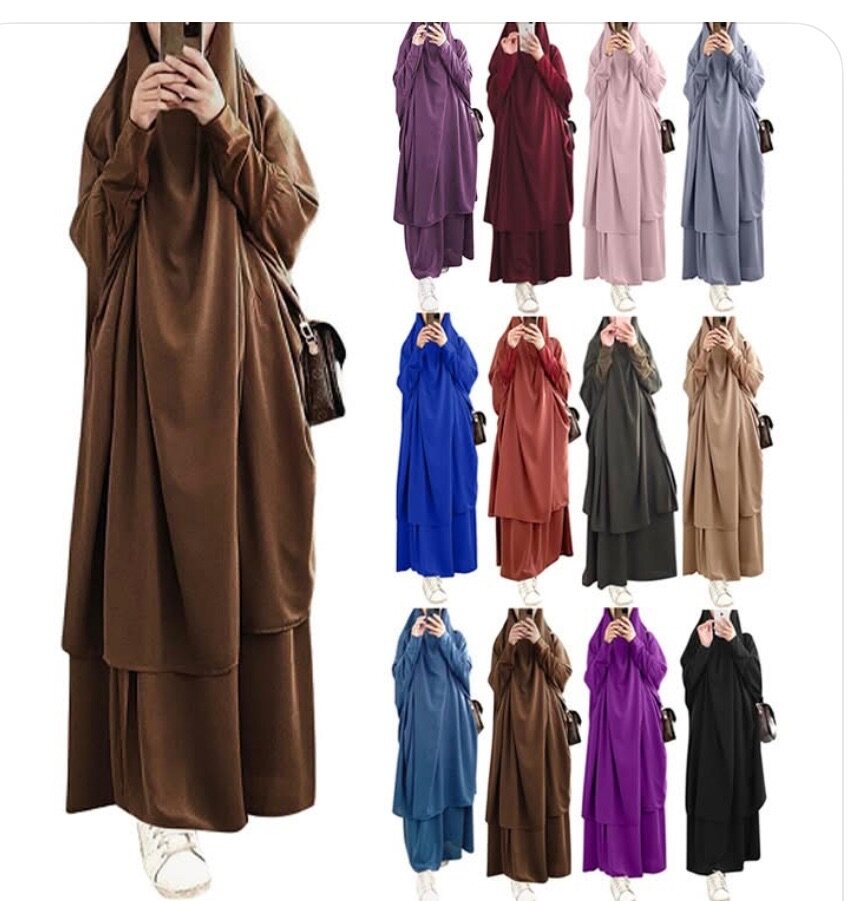 Djilbab en tissu