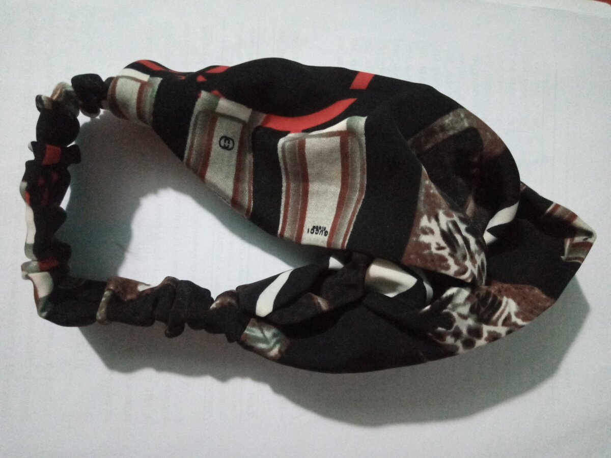 Banderole en soie