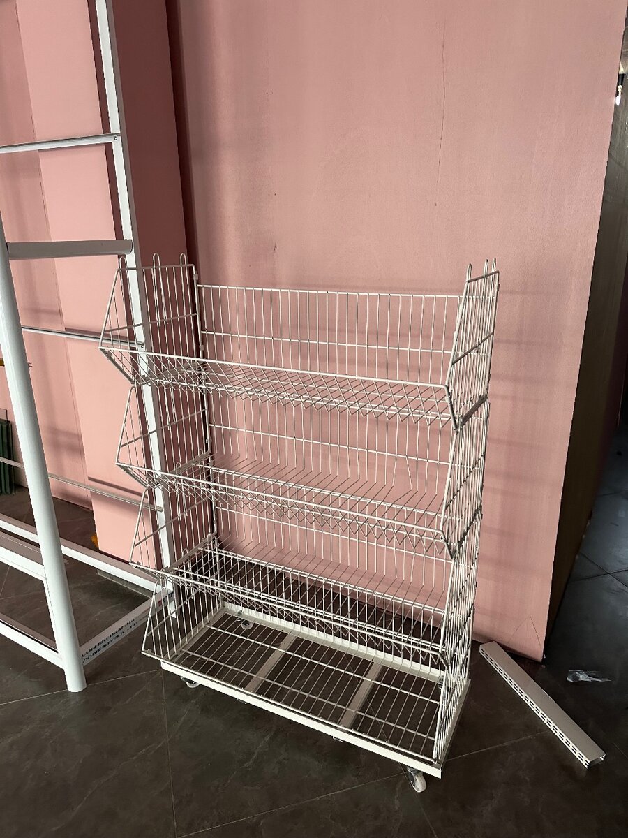 Supermarket shelves
