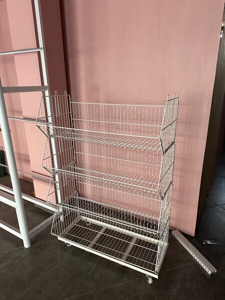 Supermarket shelves