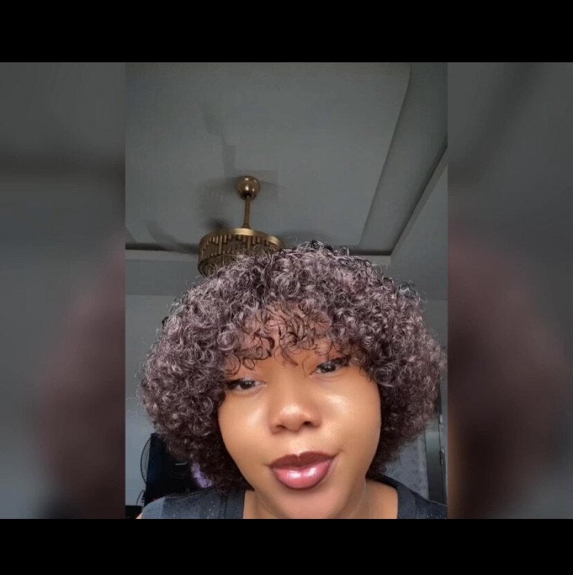 Afro baby curls