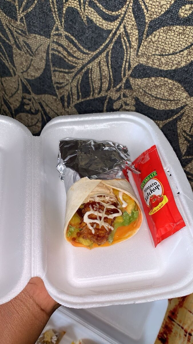 Mini wrap au poulet
