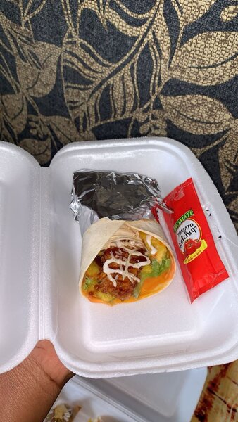 Mini wrap au poulet