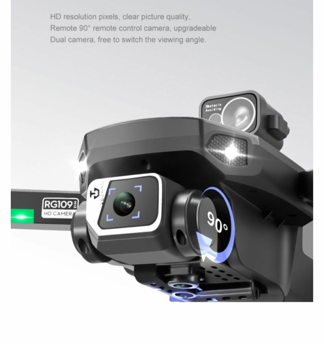 PJC RG109 MAX DUAL CAMERA HD DRONE GPS+LASER OBSTACLE