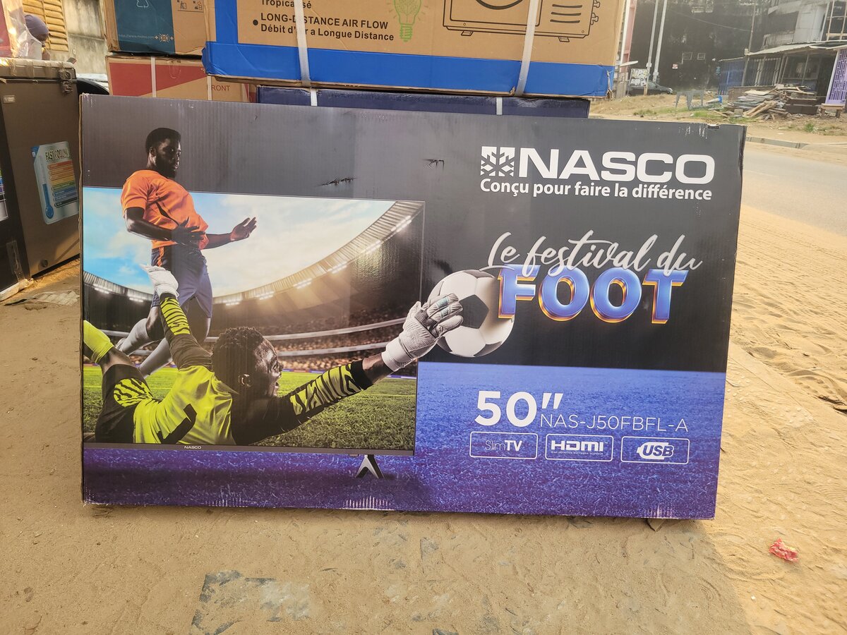 Télévision nasco 50 pouce