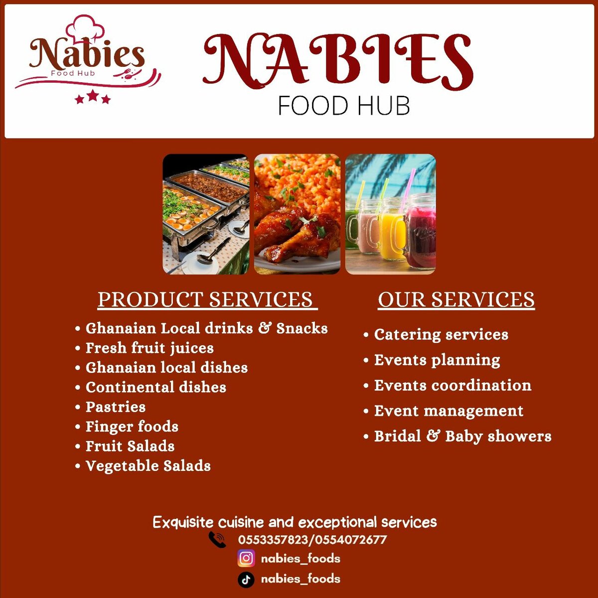 Food packs / buffet