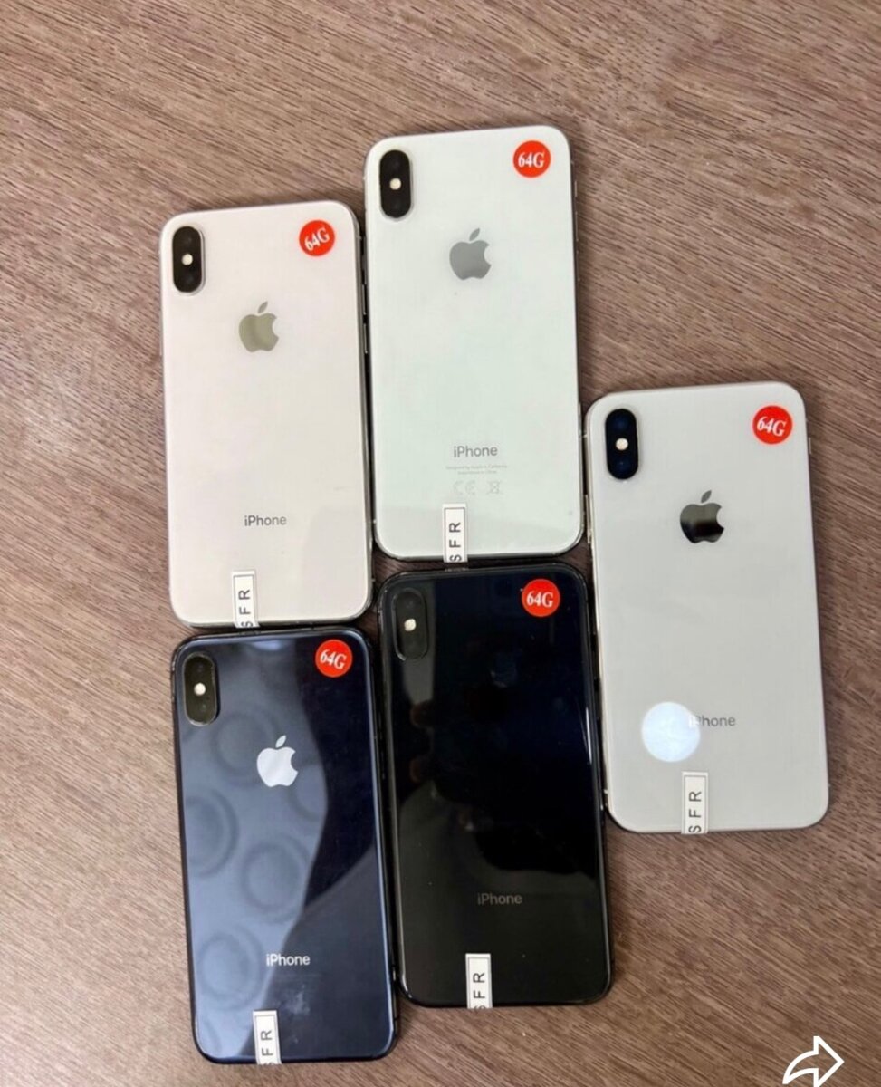 iPhone X - 64 Go, Débloqué