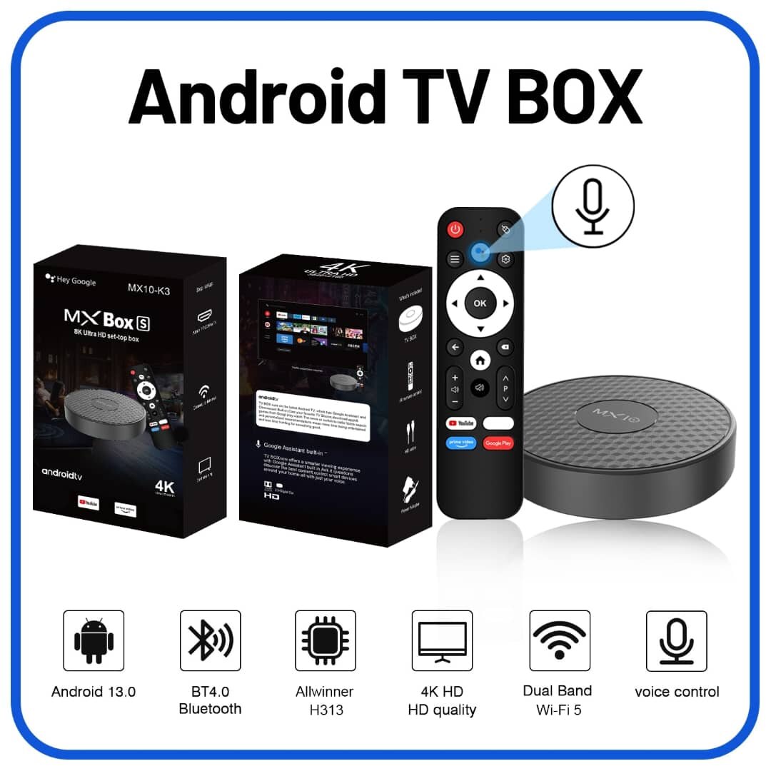Android TV Box 4K HD