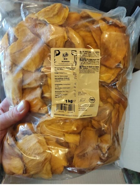 Mangues séchées biologiques 1kg