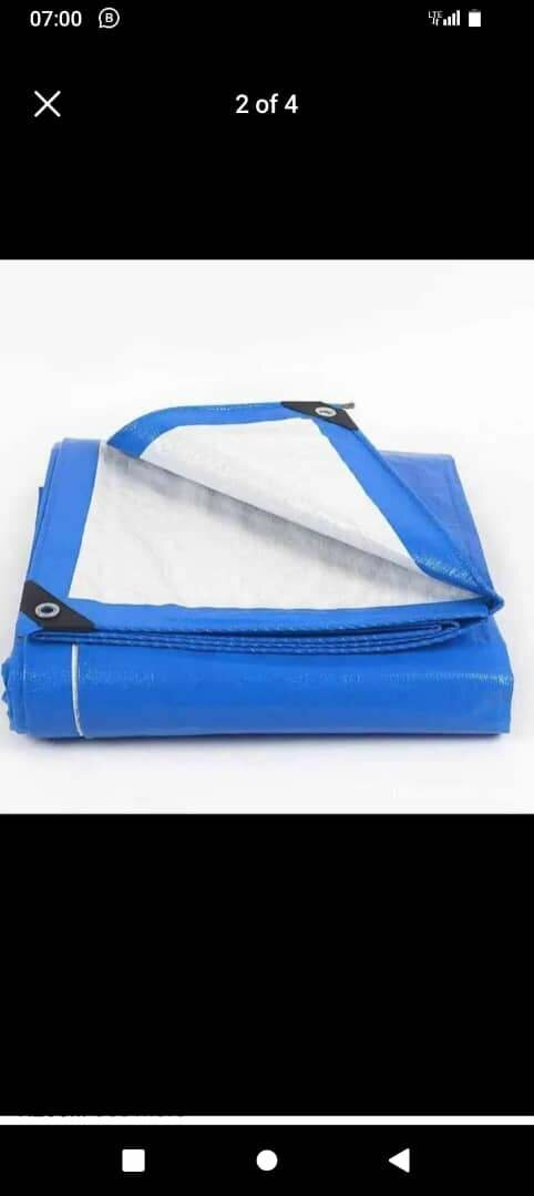 Poly tarp tents