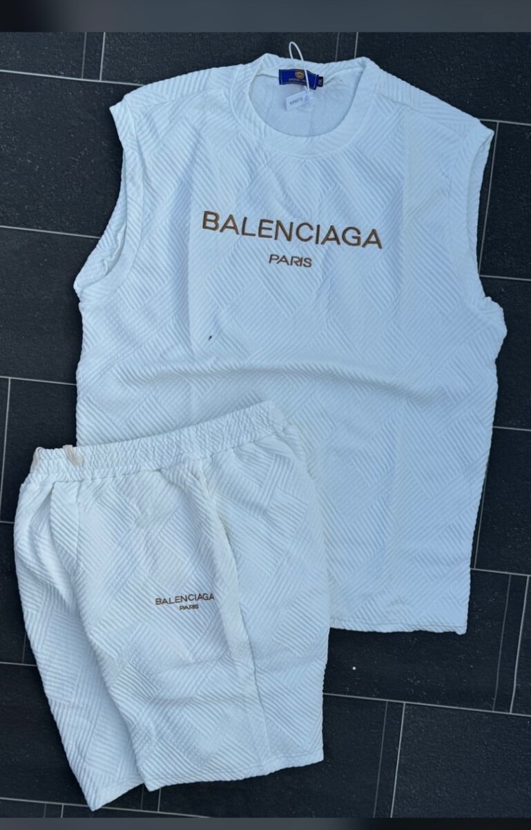 Ensemble sportif d'été unisexe