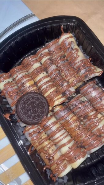 Crêpes oreo